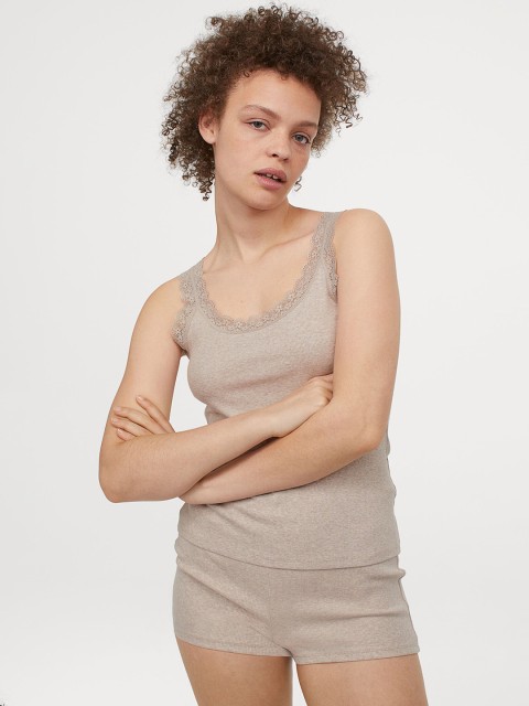 

H&M Beige Cotton Pyjamas
