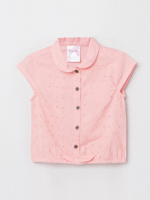 

max Pink Shirt Style Top
