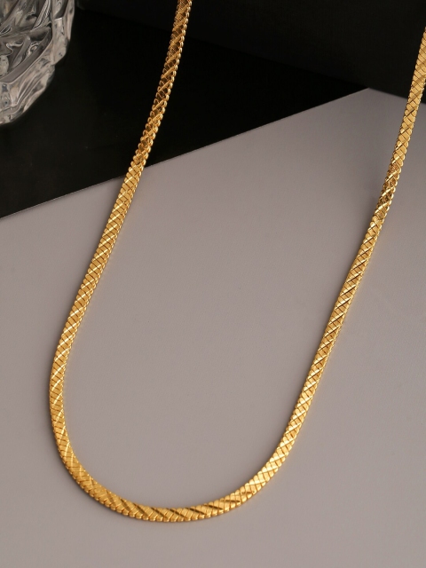 

Tistabene Men Gold-Plated Alloy Minimal Chain