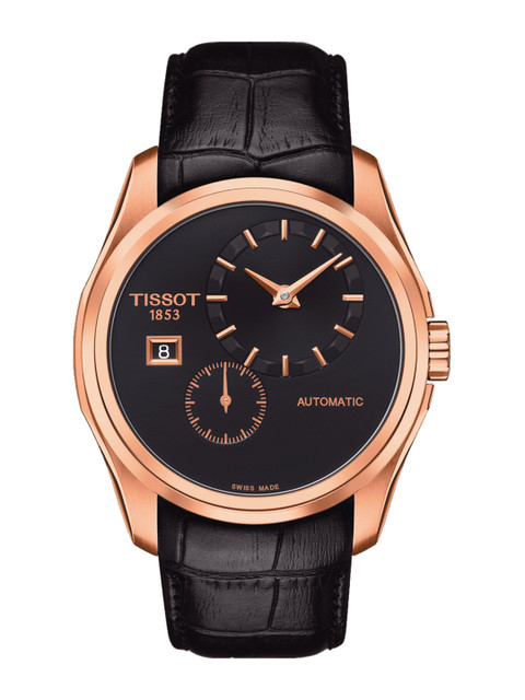 

TISSOT Men Black Analogue Watch T0354283605100