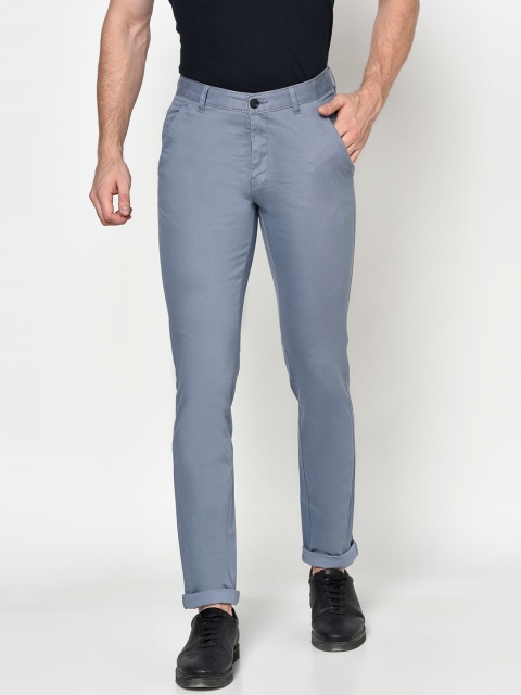 

Octave Men Blue Regular Trousers