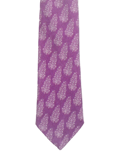 

CHOKORE Men Pink Printed Broad Tie