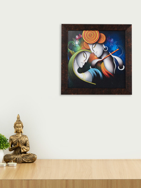 

Home Centre Black & Orange Corsica Radha Krishna Picture Frame
