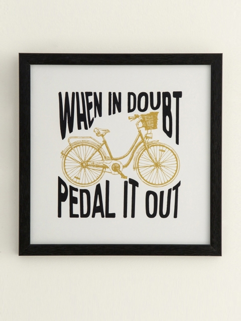 

Home Centre Black & White Axiom Pedal the Doubt Picture Frame