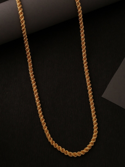 

Tistabene Men Gold-Toned Alloy Gold-Plated Chain
