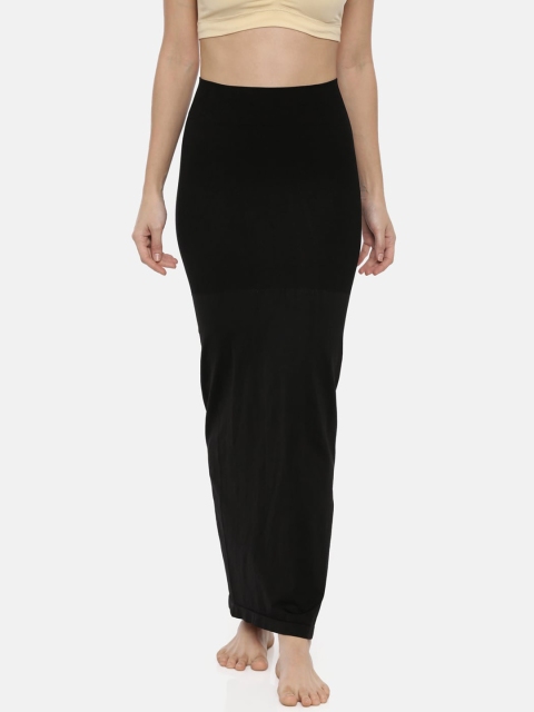 

GOLDSTROMS Women Black Solid Saree Shapewear