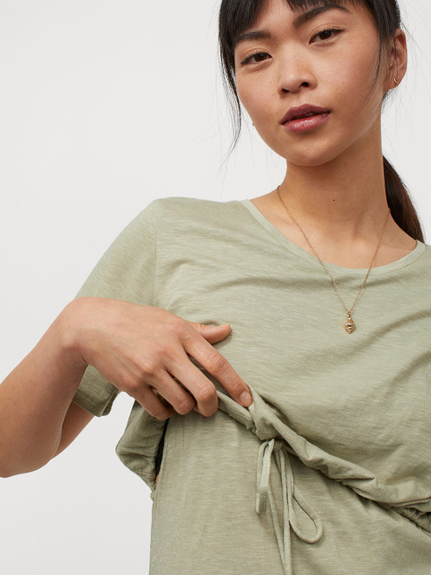 

H&M Green Mama Nursing Dress