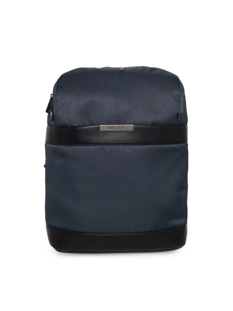 

Dkny MENS ACE Range NAVY Color Hard Zip Top Backpack BACKPACK, Navy blue