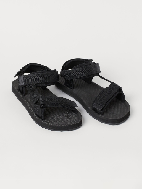 

H&M Men Black Comfort Sandals