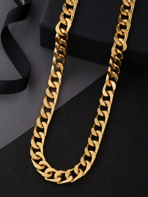 

Tistabene Men Gold-Plated Alloy Statement Chain