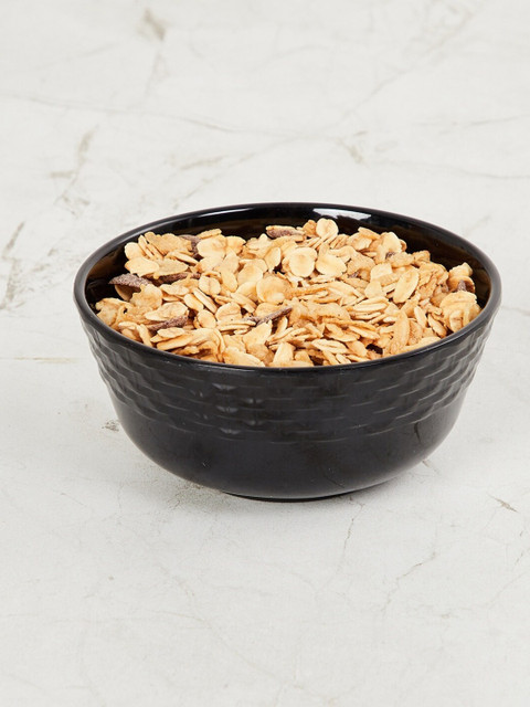 

Home Centre Black Textured Meadows Siena Ora Melamine Bowl