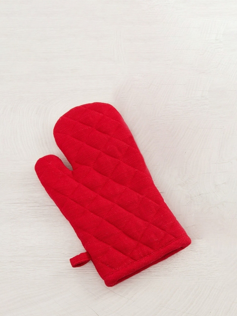 

Home Centre Red Solid Colour Connect Oven Mitten