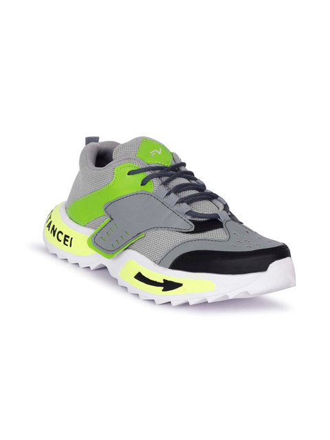 

Fashion Victim Men Grey Mesh Running Shoes
