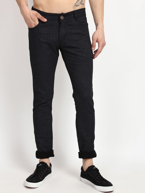 

V2 Value & Variety Men Blue Chinos Trousers
