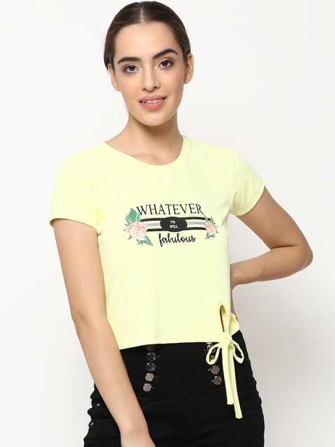 

V2 Value & Variety Yellow Regular Top