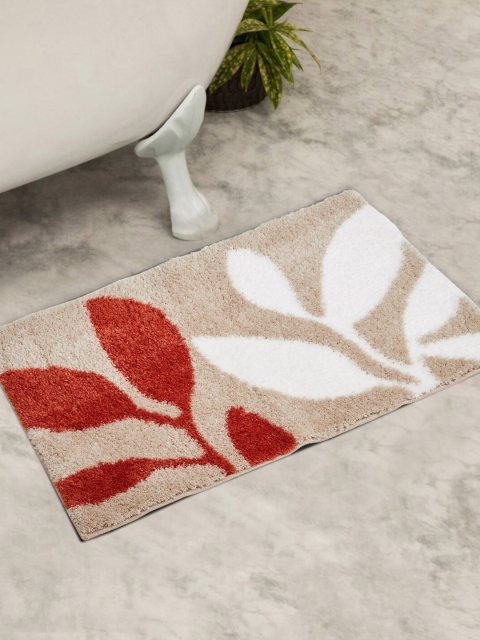 

Home Centre Beige & Red Medley HS Foliage Printed Bath Anti-Skid Mat