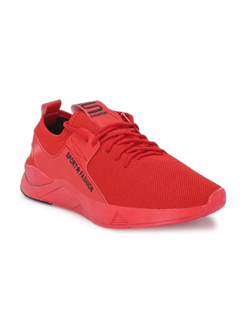 

Giorgio Men Red Mesh Running Shoes