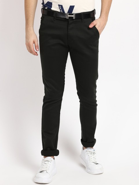 

V2 Value & Variety Men Dark Green Regular Trousers