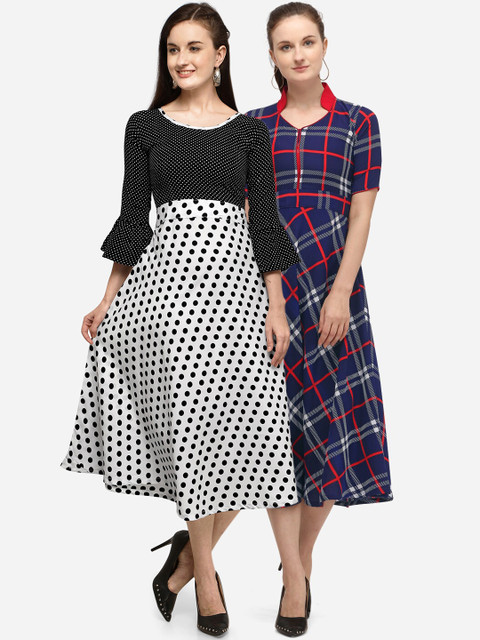 

Florence Multi Crepe Midi Dress