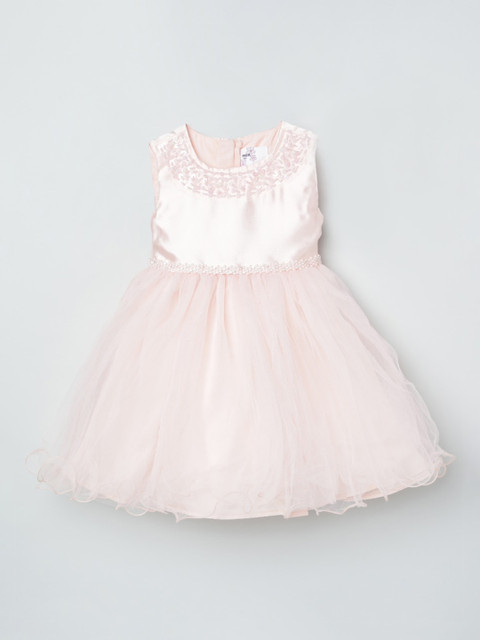 

max Girls Pink Embellished Tulle Dress