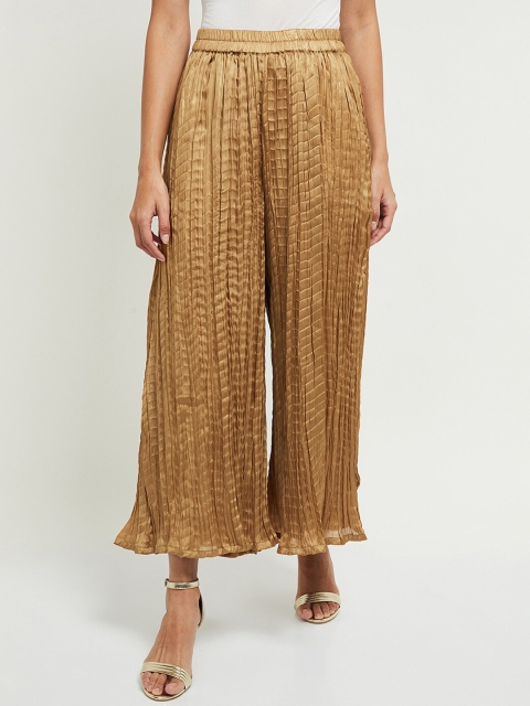 

MAX Gold Solid Salwar Pants