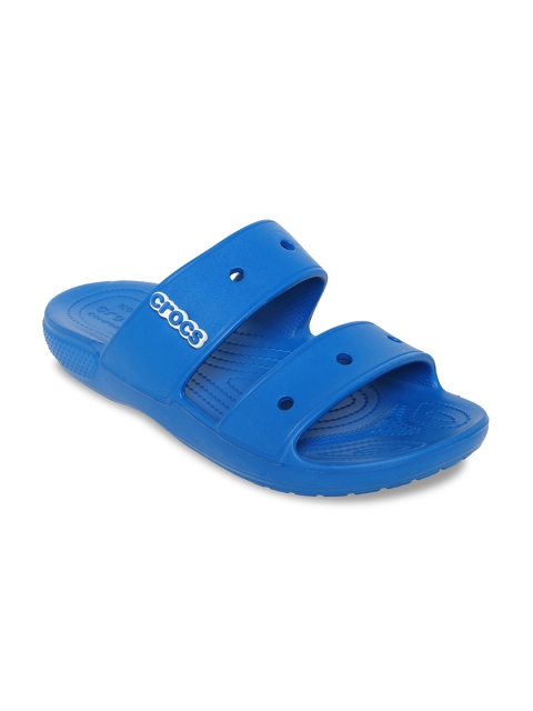 

Crocs Unisex Blue Classic Sliders