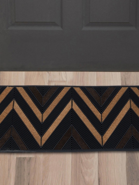 

Home Centre Grey & Beige Chevron Textured Anti-Skid Door Mat