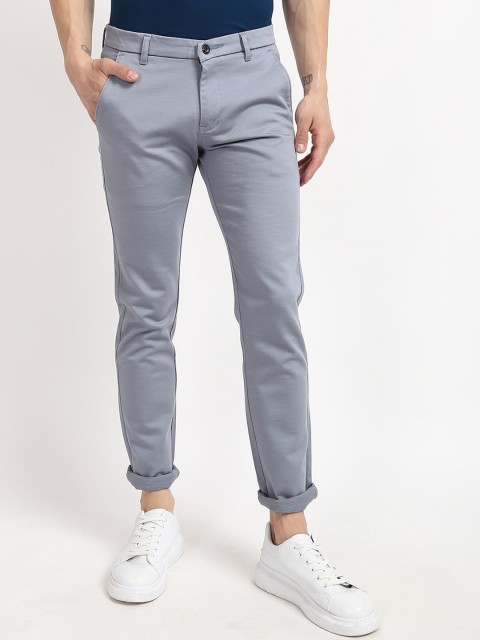 

V2 Value & Variety Men Blue Regular Trousers
