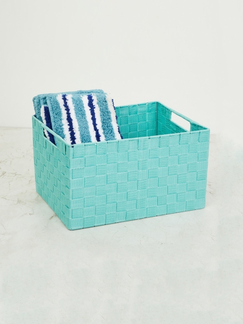 

Home Centre Sea Green Norma Wilton Polypropylene Storage Basket