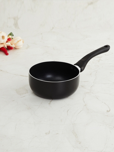

Home Centre Black Solid Aluminium Sauce Pan