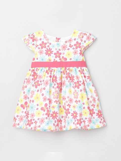 

max White & Pink Floral Dress