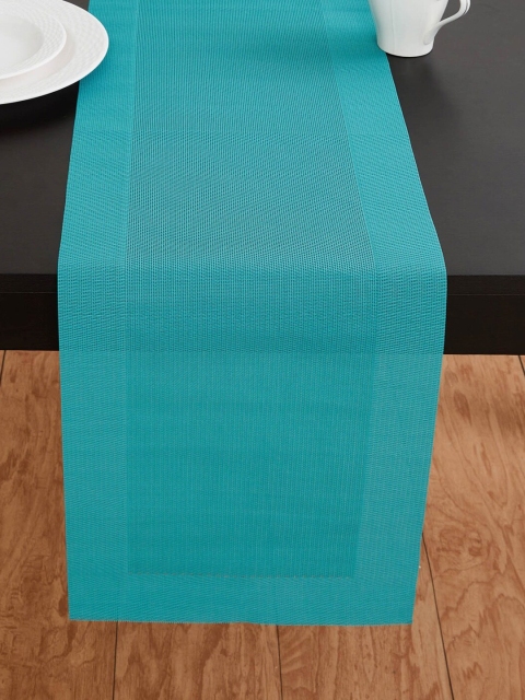 

Home Centre Blue Solid Table Runner