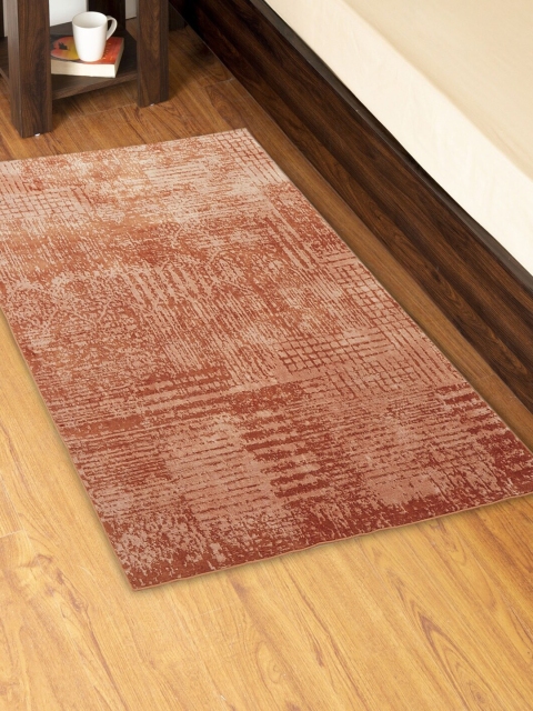 

Home Centre Brown Jacquard Burnish Rectangular Anti-Skid Carpet