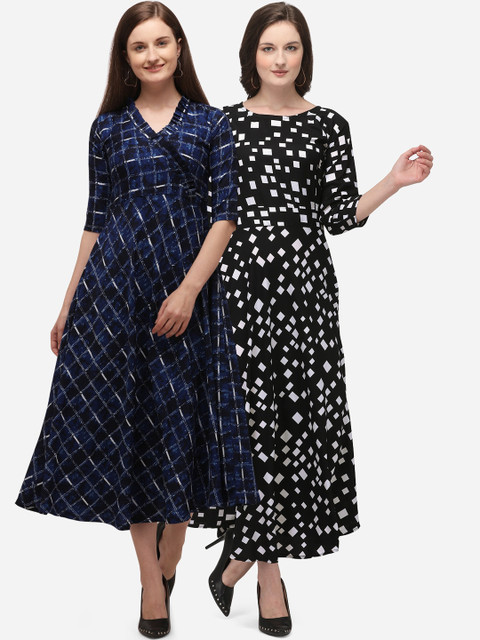 

Florence Multi Crepe Maxi Dress