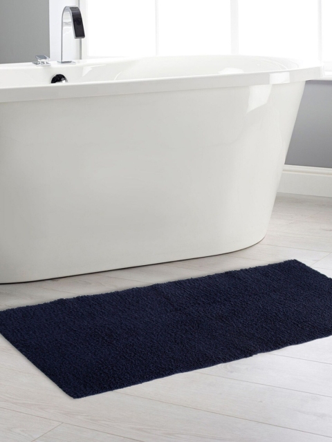 

Home Centre Blue Solid Bath Rug