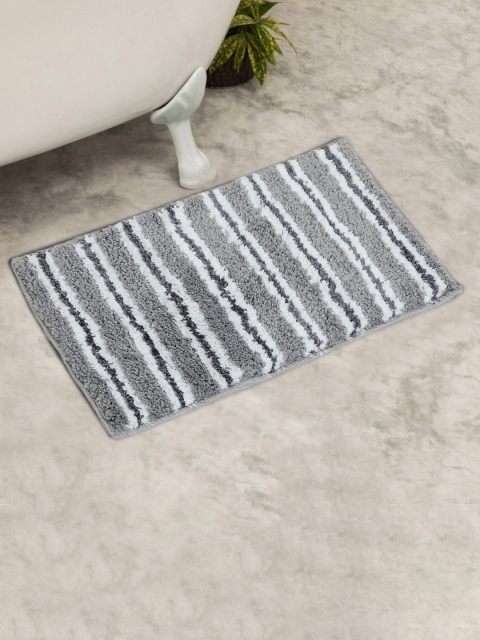 

Home Centre Set Of 3 Bath Mats, Grey