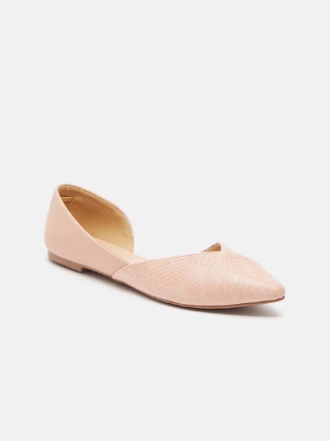 

shoexpress Women Pink PU Mules