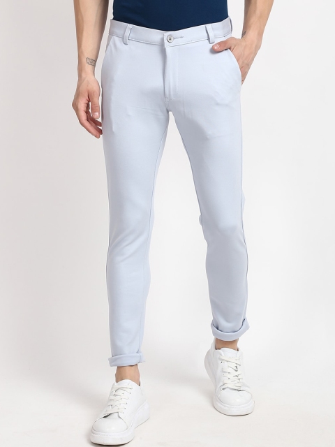 

V2 Value & Variety Men Blue Regular Trousers Regular Trousers