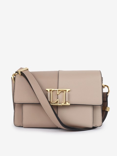 

LYN Beige Textured Sling Bag