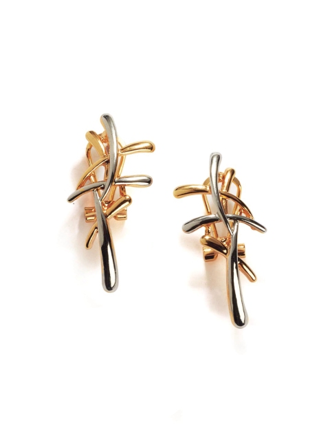 

Foxy Sperks Gold-Toned Contemporary Handcrafted Ear Cuff