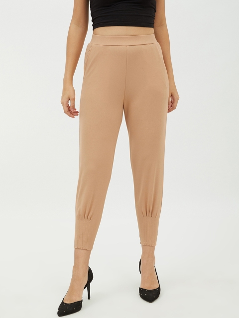 

StyleStone Women Beige Regular Fit Solid Joggers