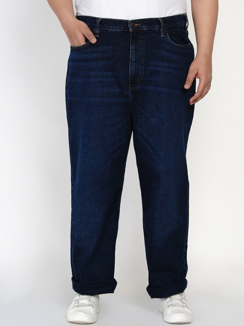 

Santonio Men Navy Blue Regular Fit Stretchable Jeans