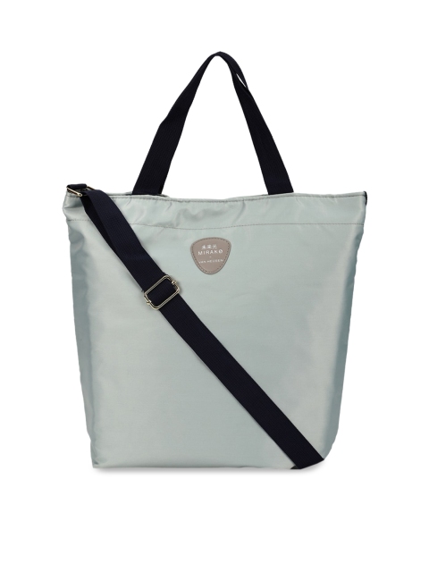 

Van Heusen Woman Green Solid Tote Bag