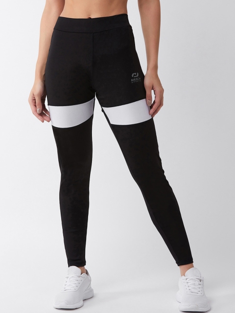 

Masch Sports Women Black Solid Rapid Dry Tights