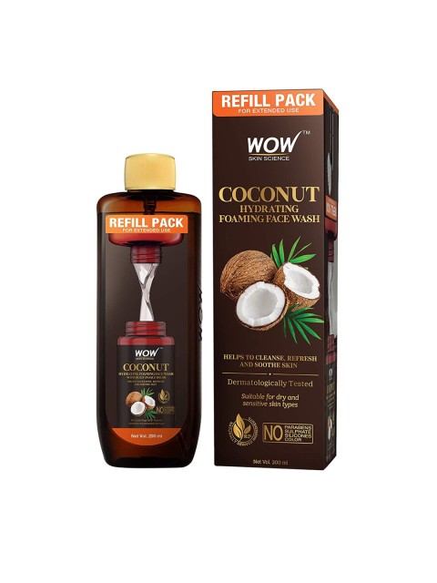 

WOW SKIN SCIENCE Unisex Anti Acne Foaming Face Wash 200 ml, Brown