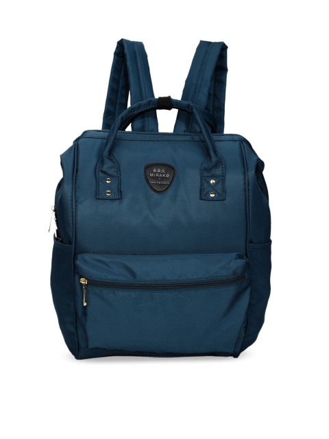 

Van Heusen Woman Blue Solid Handheld Bag