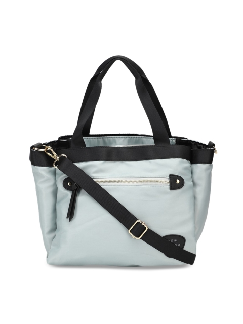 

Van Heusen Woman Green Solid Handheld Bag