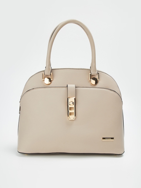 

CODE by Lifestyle Grey Solid Handheld Bag