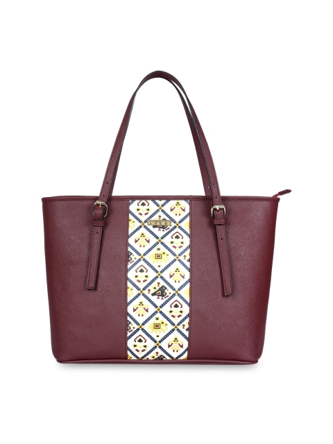 

IMARS Women Maroon Printed Shoulder Bag