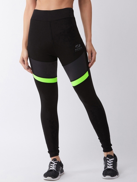 

Masch Sports Women Black Solid Rapid-Dry Sports Tights